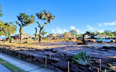 Land Clearing Underway for New Rec Center